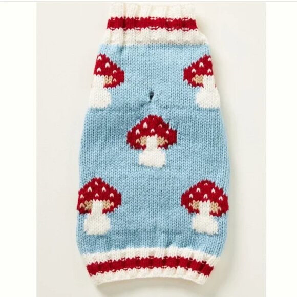 Other - Anthropologie Dog Sweater - Mushroom - New, Never Worn! Size Small